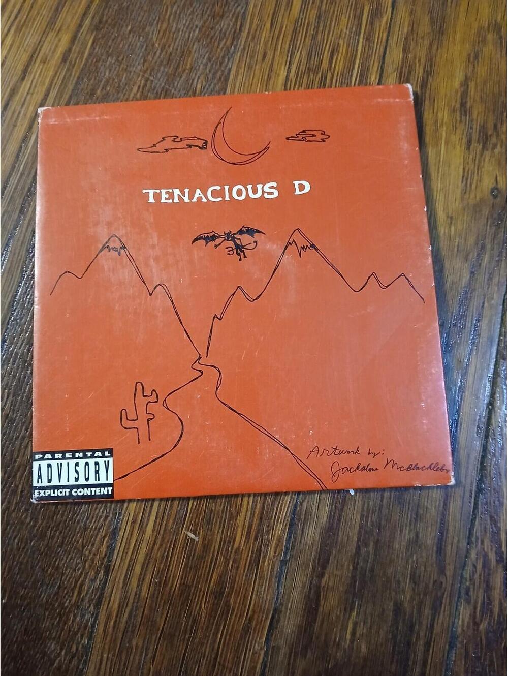 Tenacious D : D Fun Pak CD - 4 Songs RARE HTF OOP Jack Black Kyle Gass